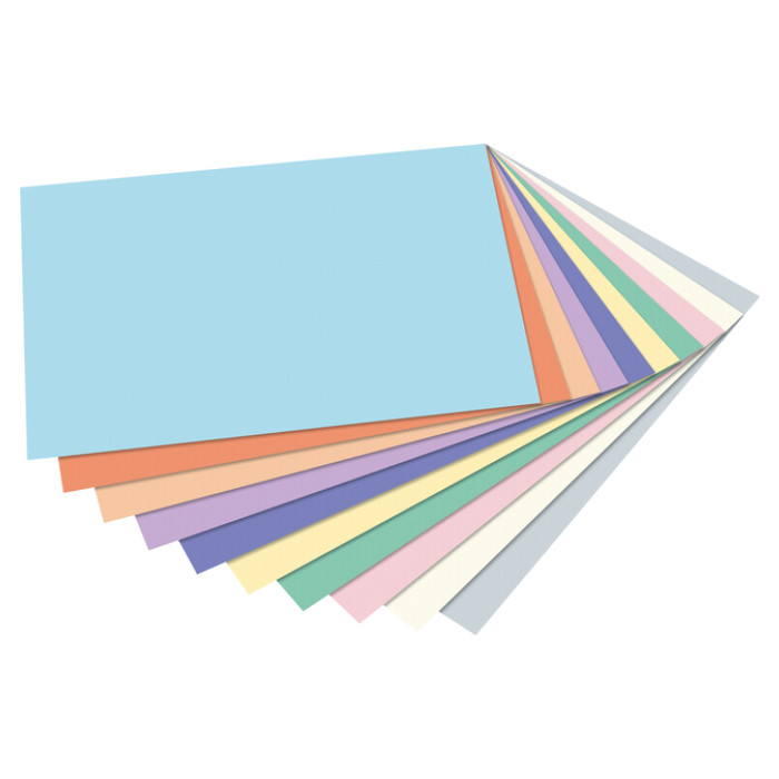 Fotokarton Folia 300gr 50x70cm pastelkleuren