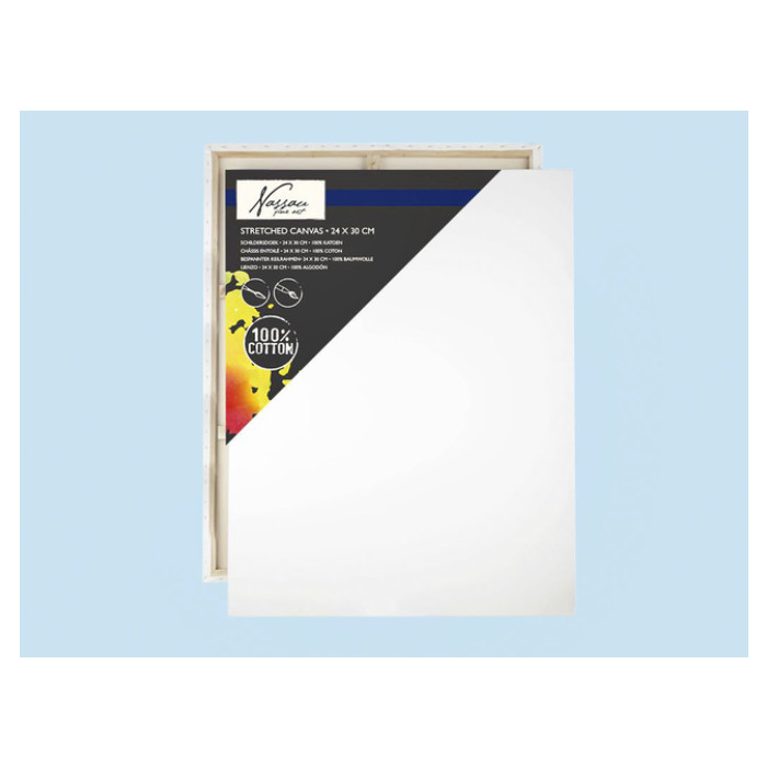 Canvas Nassau fine art 24x30cm 100% katoen
