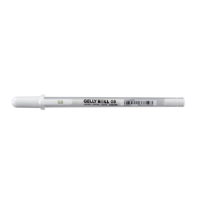 Gelschrijver Sakura Gelly Roll Classic 08 wit