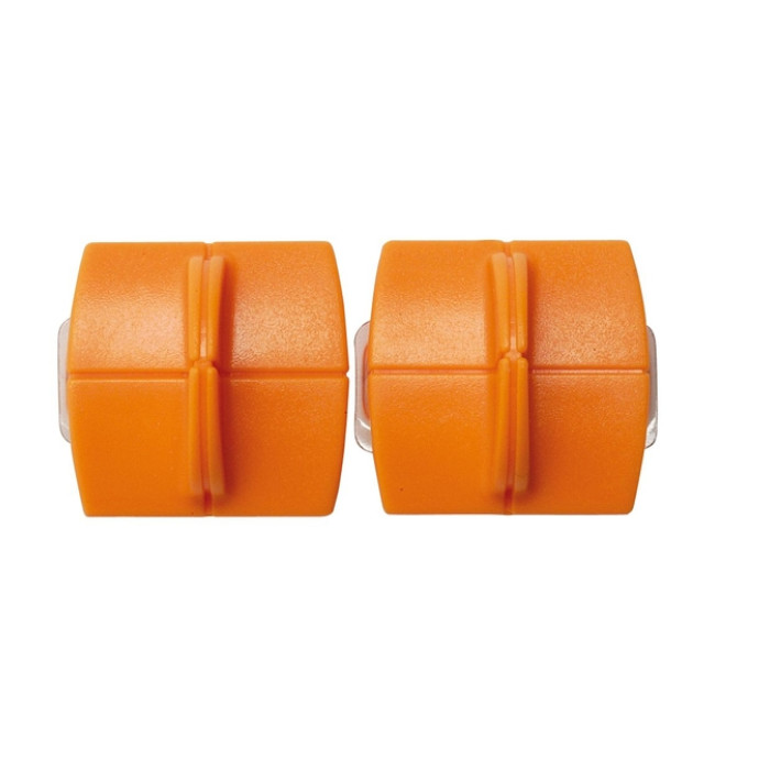 Reservemes Fiskars TripleTrack Titanium set à 2 stuks oranje