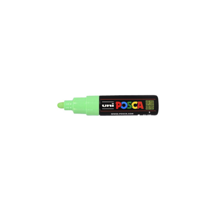 Paintmarker Uni POSCA PC7M breed lichtgroen