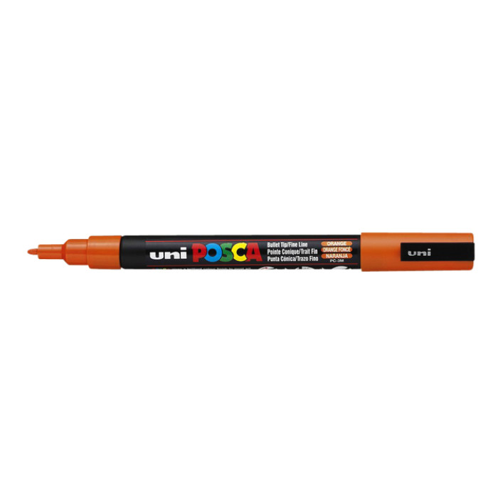 Paintmarker Uni POSCA PC3M fijn donkeroranje