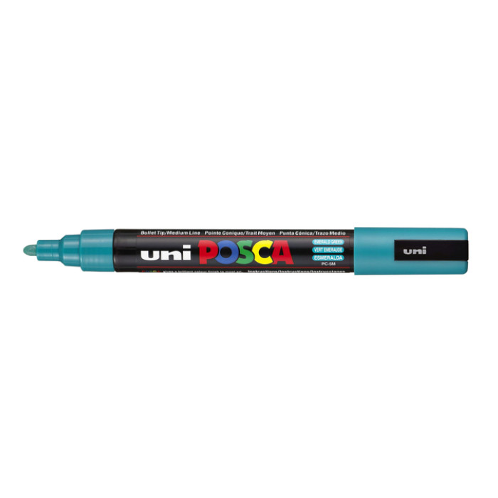 Paintmarker Uni POSCA PC5M medium smaragdgroen