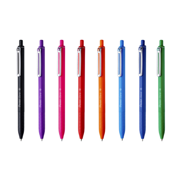 Balpen Pentel BX470 iZee medium blauw
