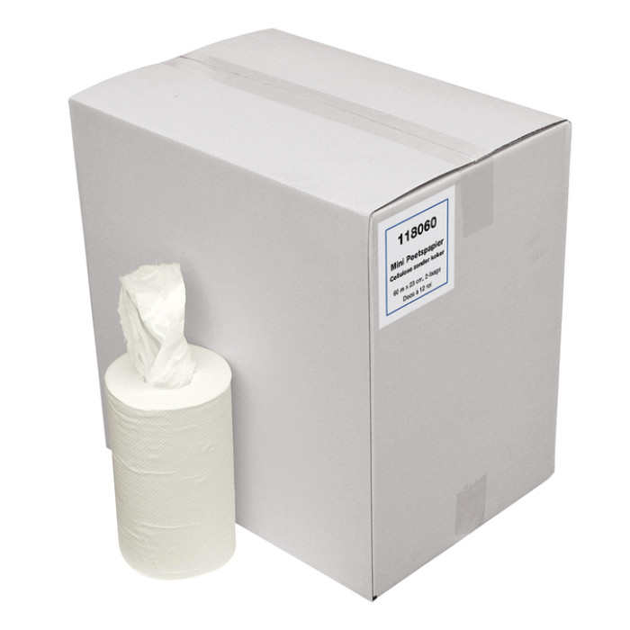 Poetspapier Cleaninq M1 2-laags 12x158 vel wit