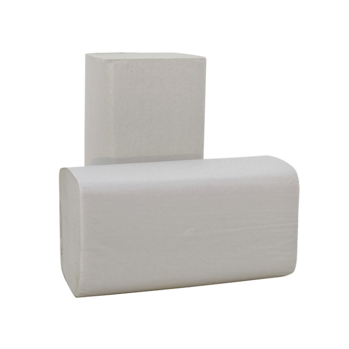 Handdoek Cleaninq H3 z-vouw 2-laags 240x230mm 20x190 vel wit
