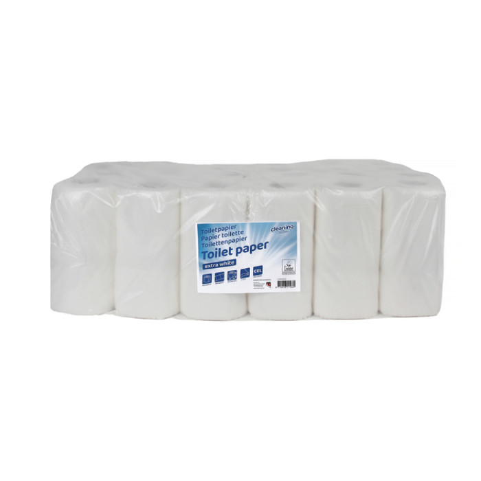 Toiletpapier Cleaninq T4 2-laags 48x200 vel wit