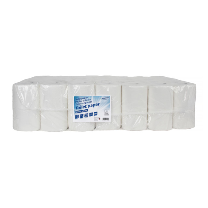 Toiletpapier Cleaninq T4 3-laags 56x250 vel wit