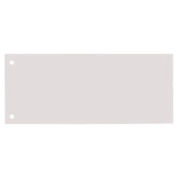 Scheidingsstrook Qbasic 240x105mm 50 stuks wit