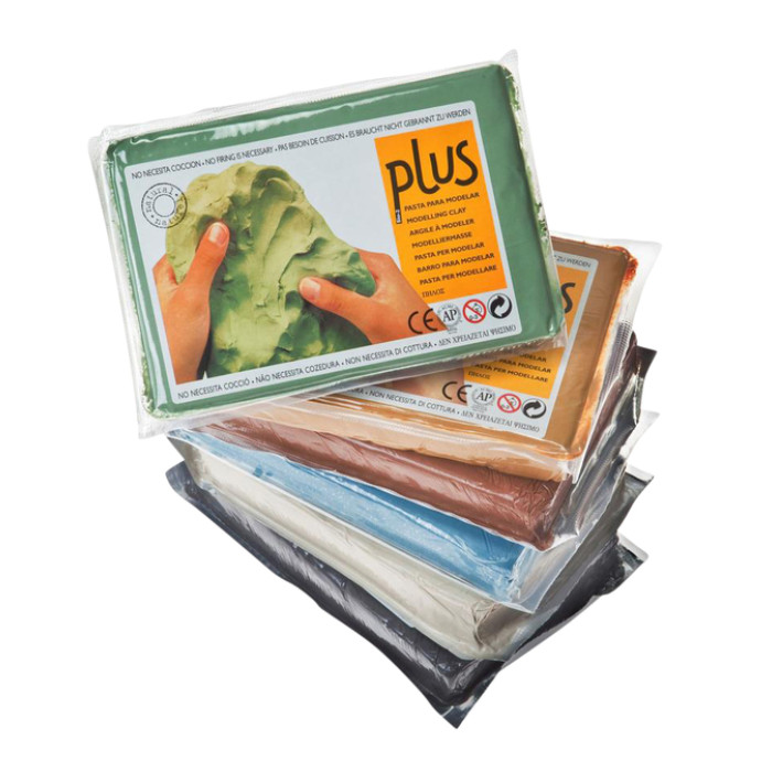 Klei Plus 1kg terracotta