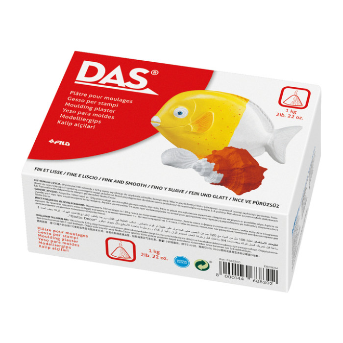 Gipspoeder DAS 1000 gram wit