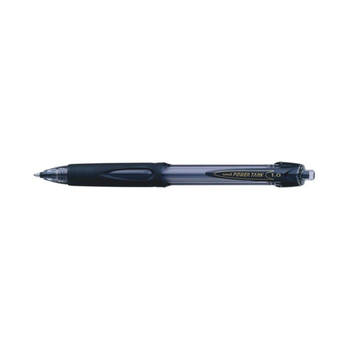 Balpen Uni-ball Powertank medium zwart