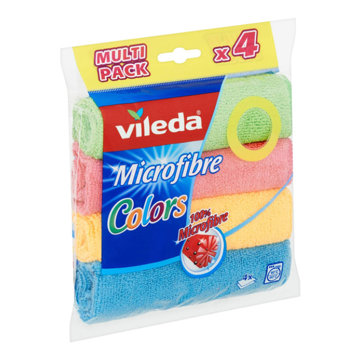 Microvezeldoeken Vileda 4-pack