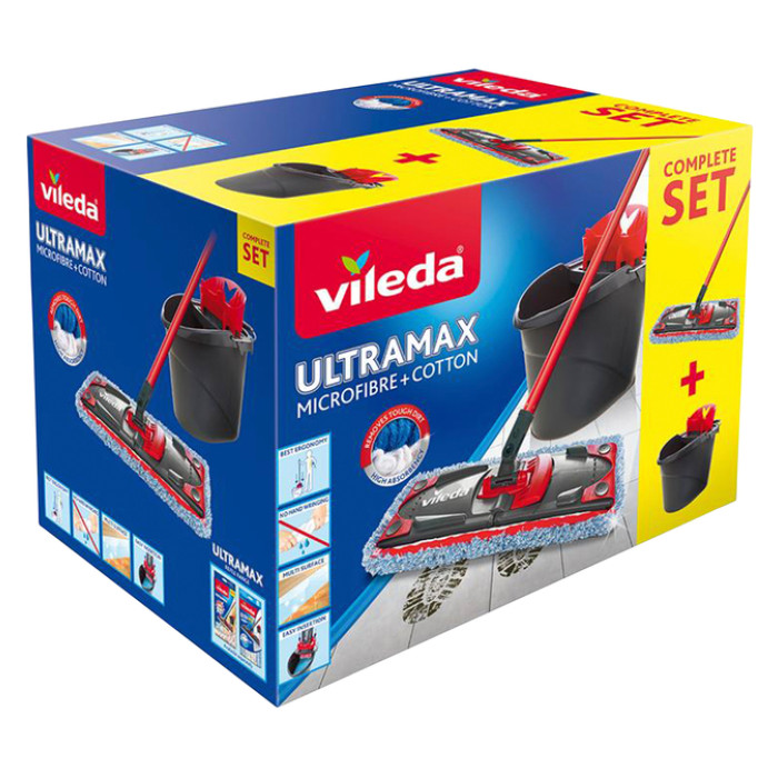 Mopset Vileda Ultra Max Micro & Cotton Box