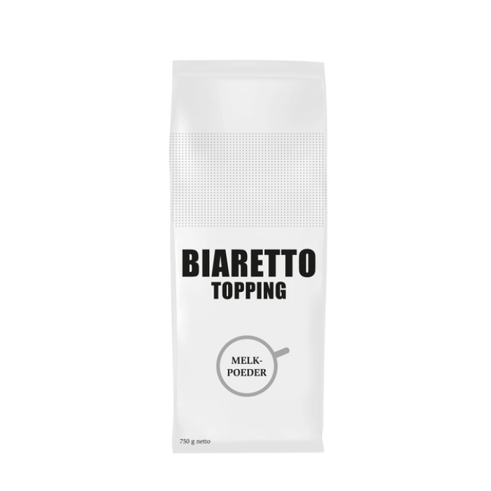Melkpoeder Biaretto topping 750gram