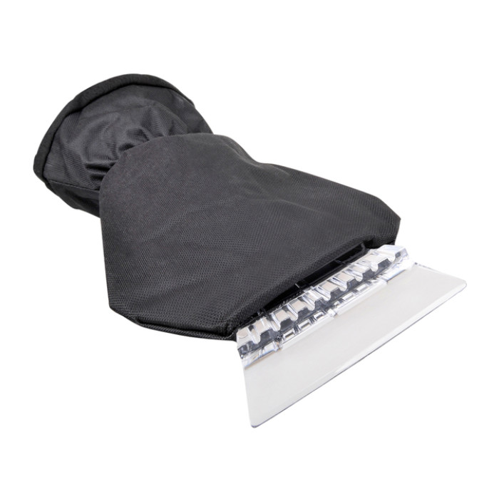 IJskrabber ProPlus met fleece handschoen assorti