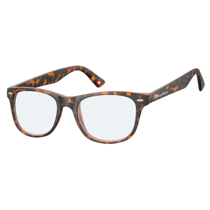 Leesbril Montana +1.00 dpt blue light filter turtle