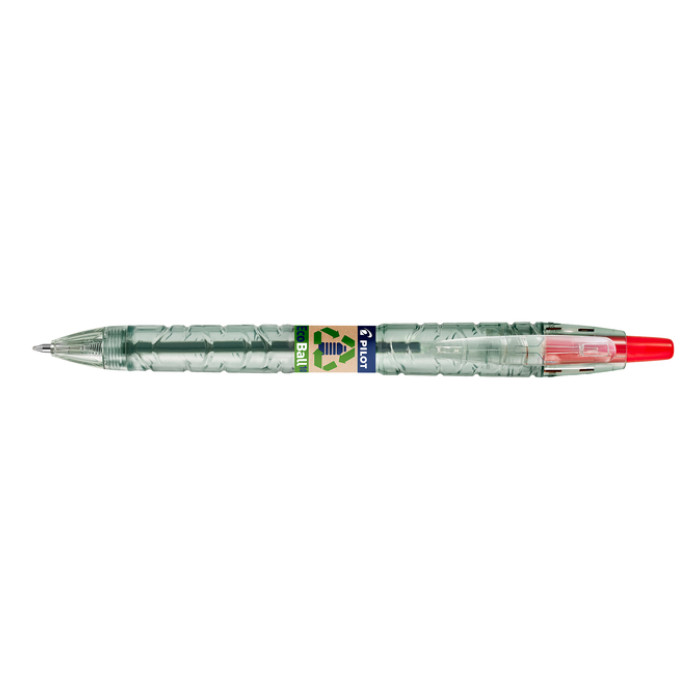Balpen PILOT Begreen B2P EcoBall medium rood
