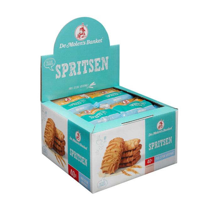 Koeken De Molen Spritsen 40x38gr
