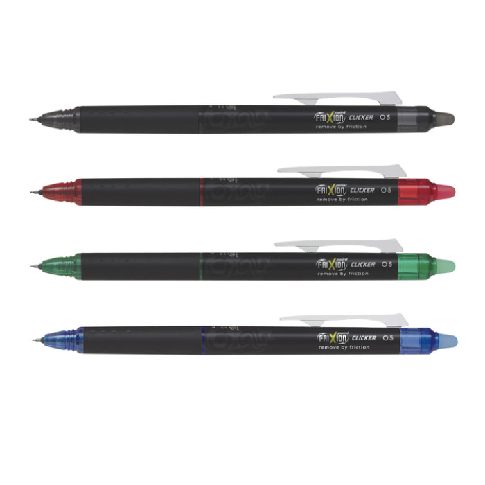 Rollerpen PILOT friXion Synergy point clicker fijn blauw