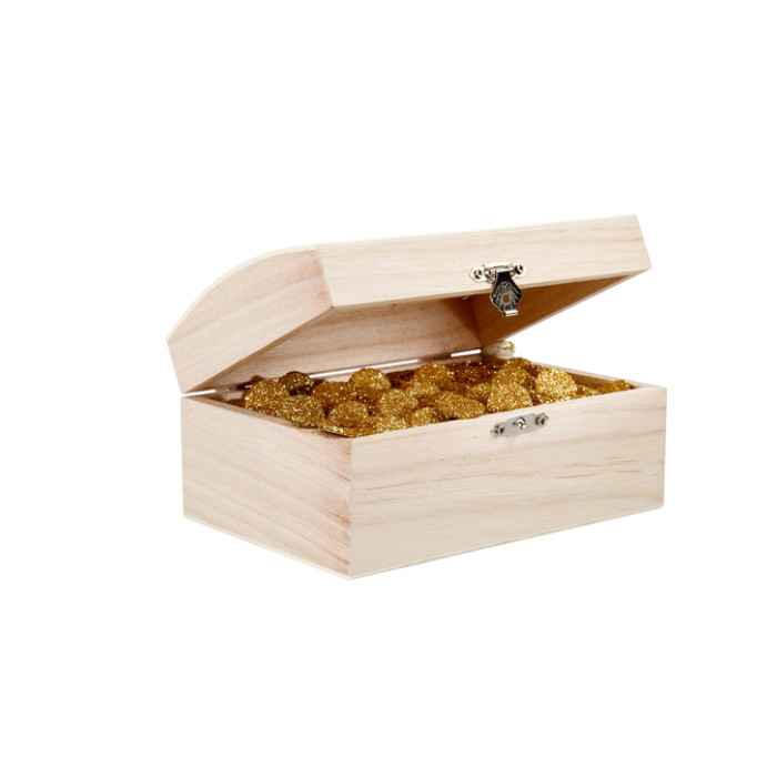 Schatkist Creativ Company 16.5x11x8.55cm hout