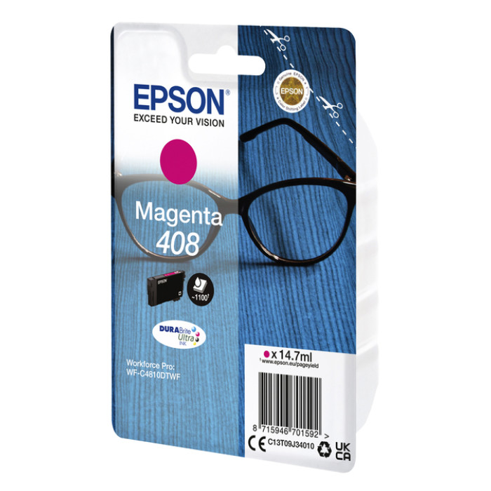 Inktcartridge Epson T09J340 408 rood