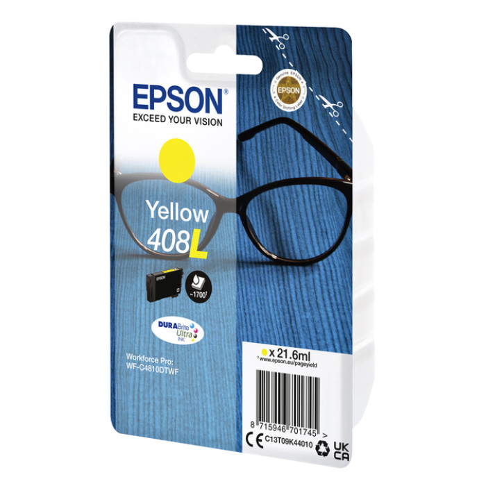 Inktcartridge Epson T09K440 408L geel