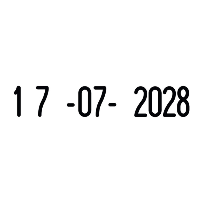 Datumstempel Trodat Printy 4810 cijfers
