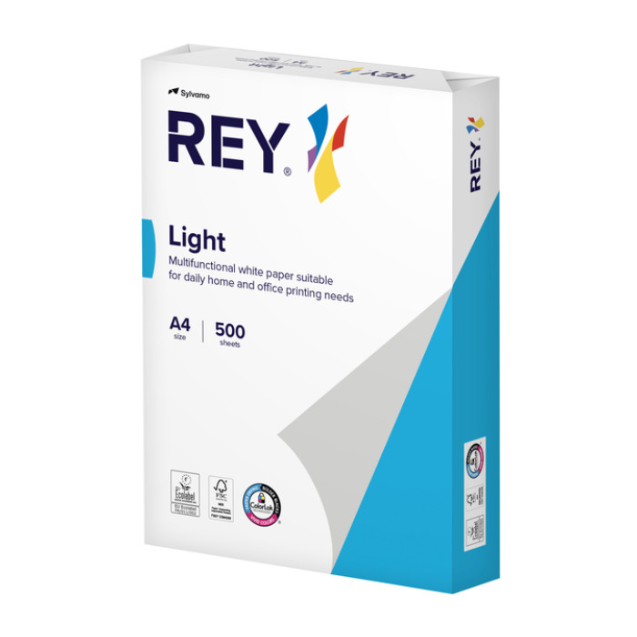 Kopieerpapier Rey Office Light A4 75gr wit 500 vel