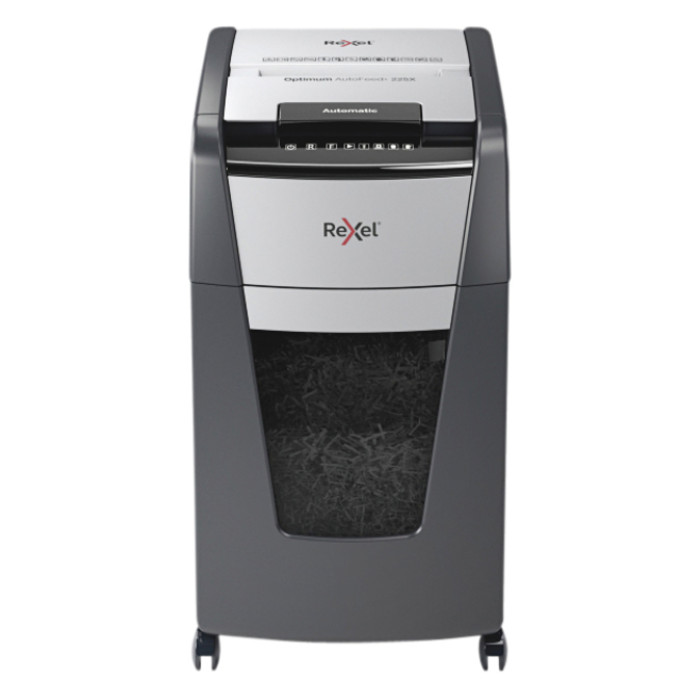 Papiervernietiger Rexel Optimum Auto+ 225X P4 snippers 4x26mm