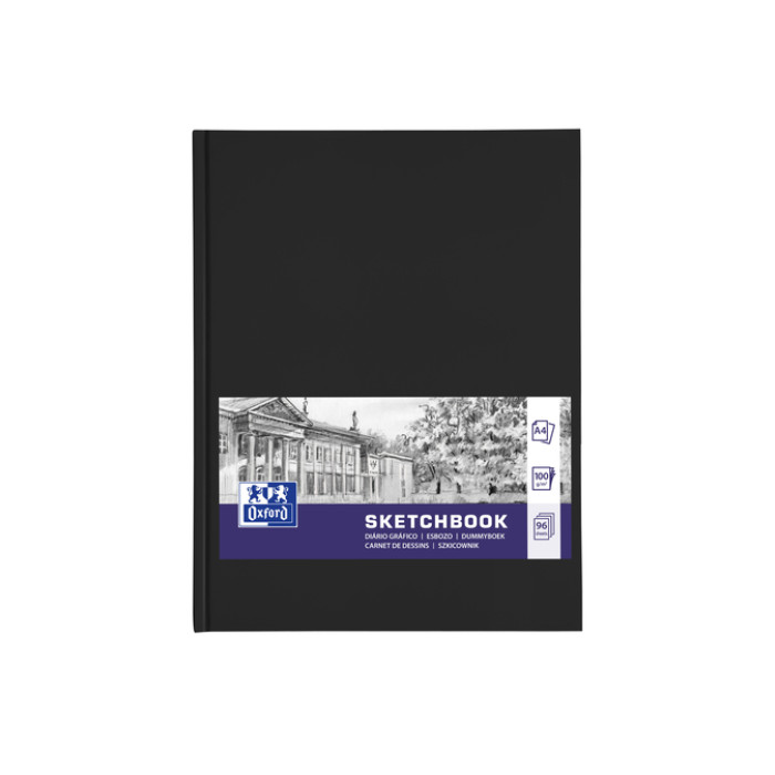 Dummyboek Oxford A4 96 vel 100 gram zwart