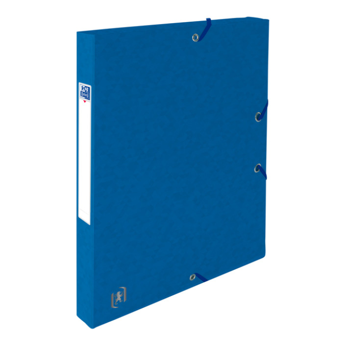 Elastobox Oxford Top File+ A4 25mm blauw