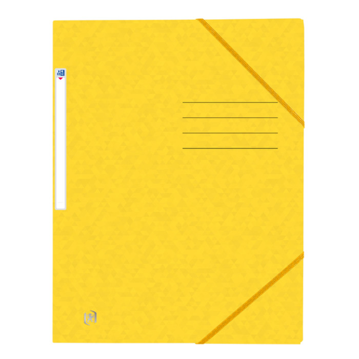 Elastomap Oxford Top File+ A4 geel
