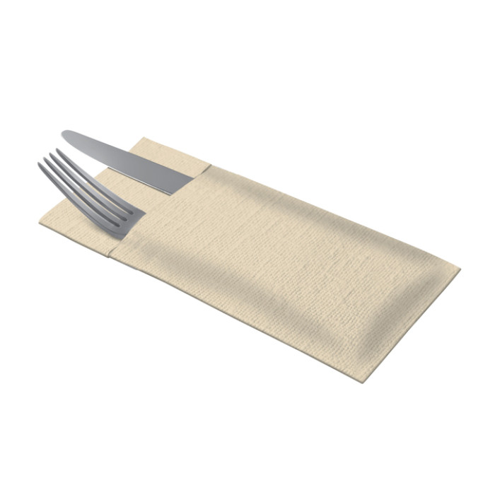 Pochette Tork Linstyle Premium 1-laags 390x390mm crème 509609