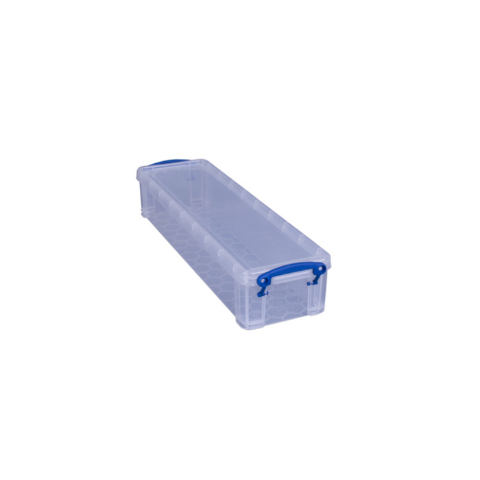 Opbergbox Really Useful 1.5 liter 355x100x70mm transparant wit