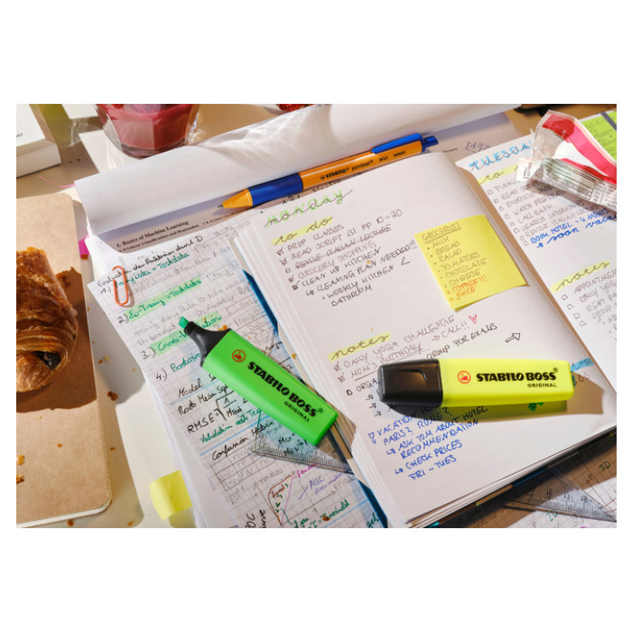 Markeerstift STABILO BOSS Original 70/194 pastel mistig grijs