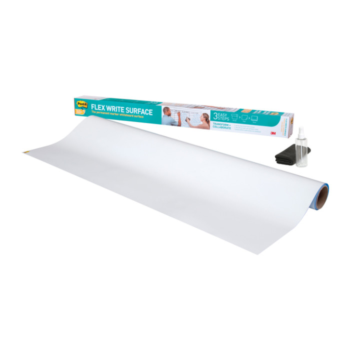 Whiteboardfolie Post-it Super Sticky Flex Write Surface 121,9x243,8cm wit