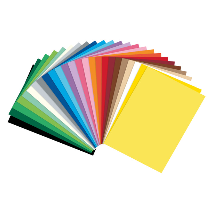 Fotokarton Folia 300gr 50x70cm 25vel assorti
