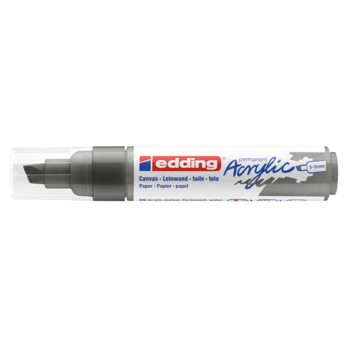 Acrylmarker edding e-5000 breed antraciet