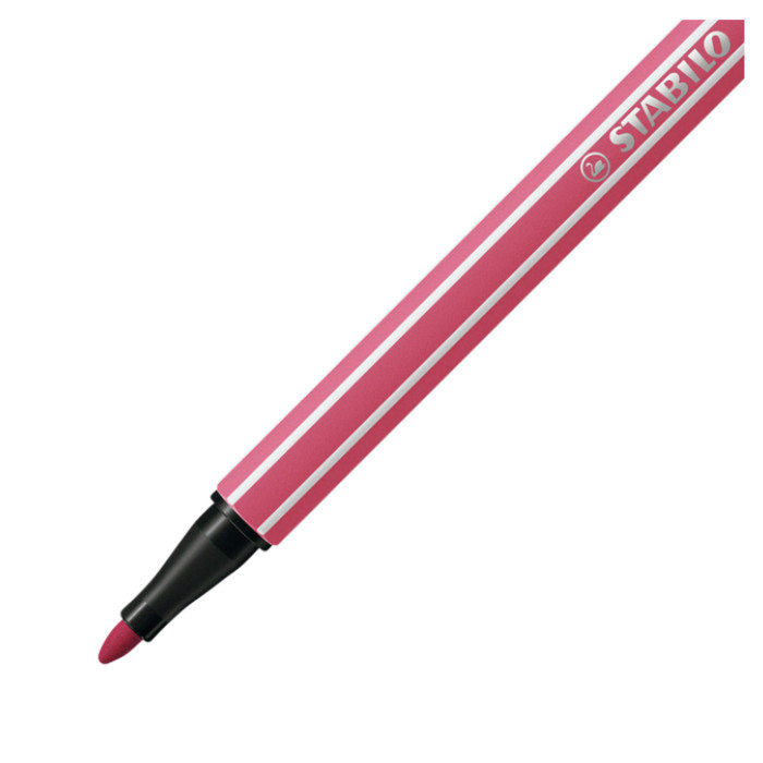 Viltstift STABILO Pen 68/49 medium aardbeienrood
