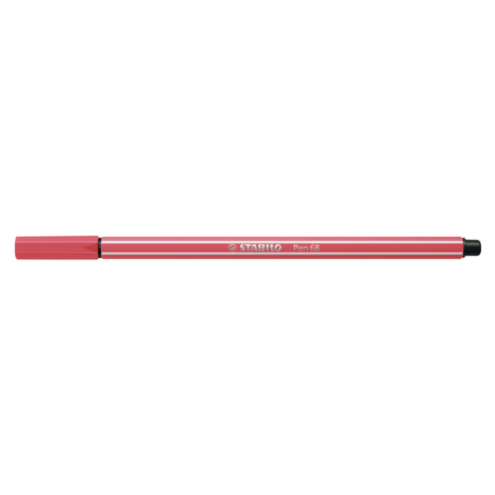 Viltstift STABILO Pen 68/47 medium roestig rood