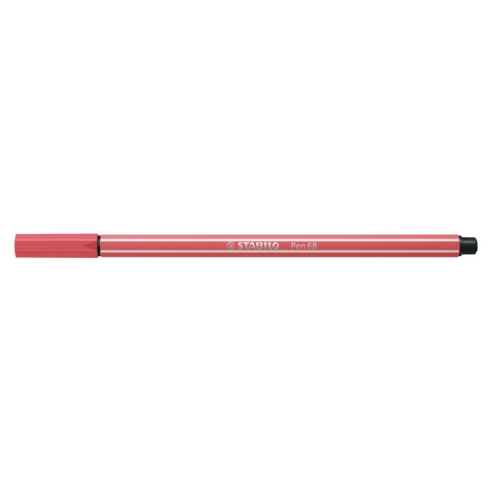 Viltstift STABILO Pen 68/47 medium roestig rood