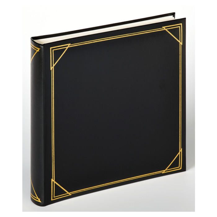 Fotoalbum walther design standaard 30x30cm 100vel zwart