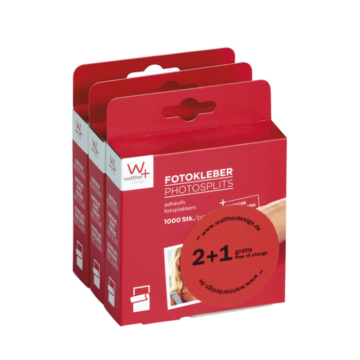 Fototape walther design 10x12mm 3x1000 stuks