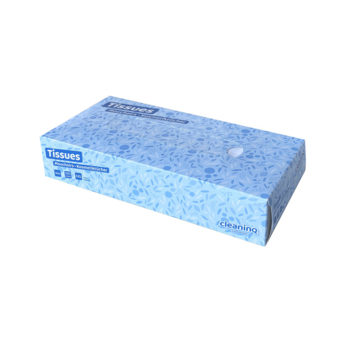 Facial tissues Cleaninq F1 2-laags 100 vel wit