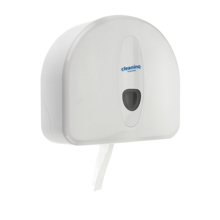 Toiletpapierdispenser Cleaninq jumbo groot wit
