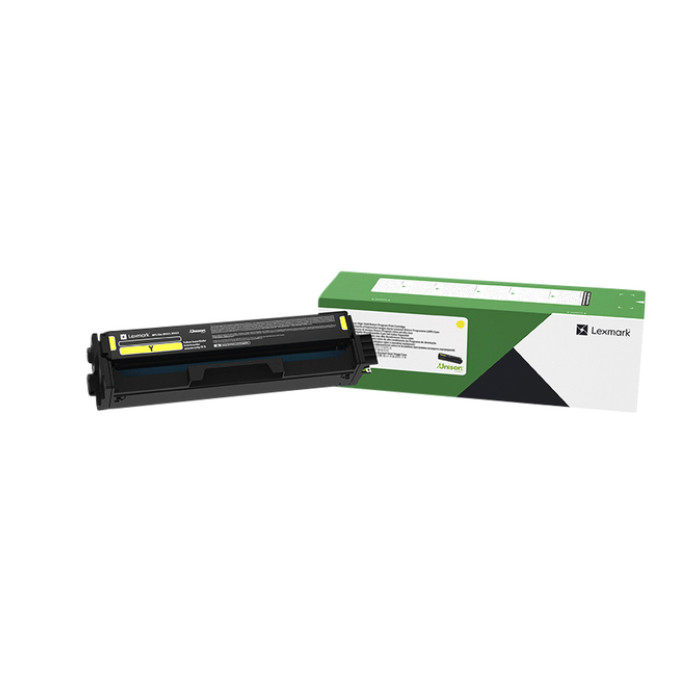 Tonercartridge Lexmark C3220Y0 geel