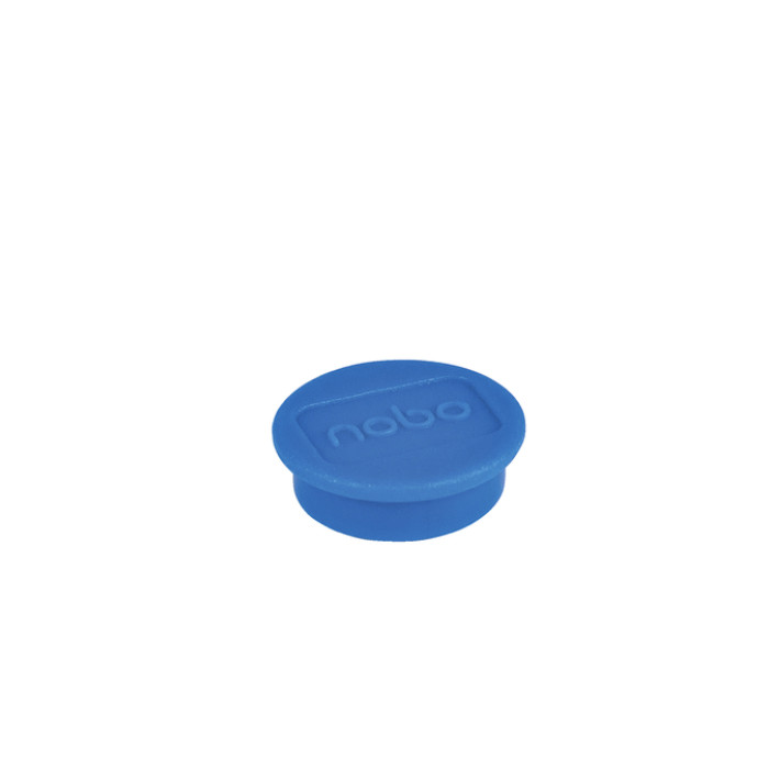 Magneet Nobo 13mm blauw 10 stuks