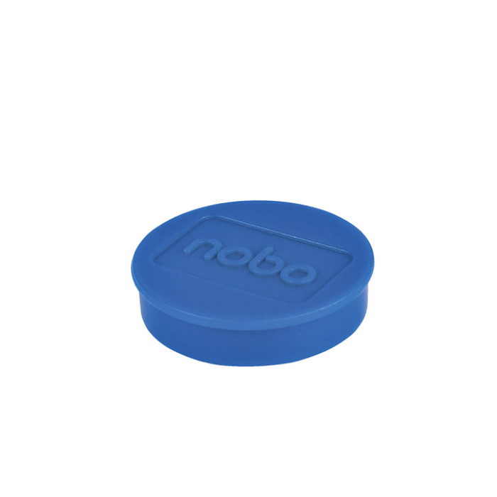 Magneet Nobo 32mm blauw 10 stuks
