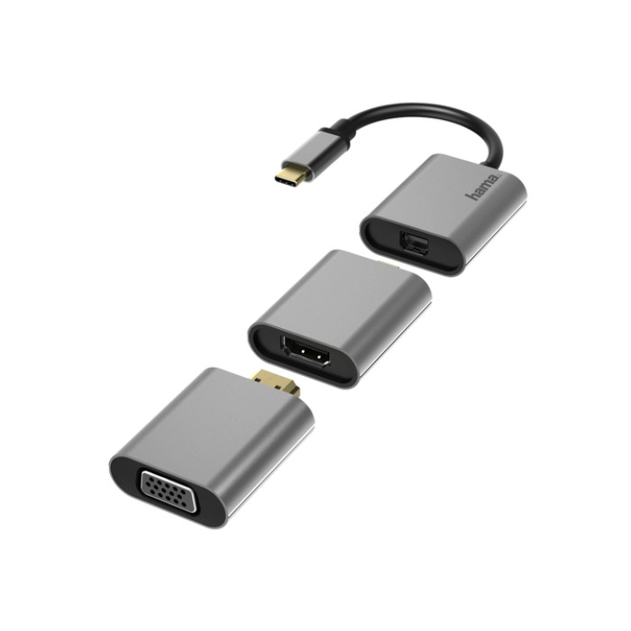 Adapter Hama Video 6-in-1 aluminium